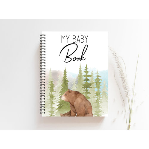 Baby Books, Baby Book, Baby Shower Gift, Baby Memory Book, New Baby Gift, Baby Boy Gift, Baby Boy Gift, Baby Memories, Baby Album, BB31