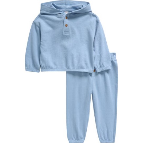 Cotton Hoodie & Pants Set, 3M