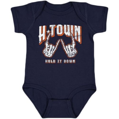 Crush City - Houston Space Astronaut Kid's Bodysuit for Baseball Fans