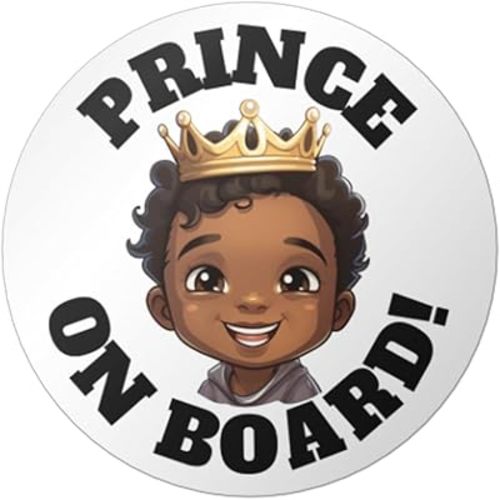 Baby On Board Car Sticker - Adorable Cartoon Style for Baby Boy & Girl