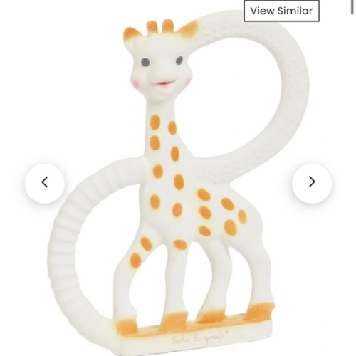 Sophie The Giraffe Teething Rings in White