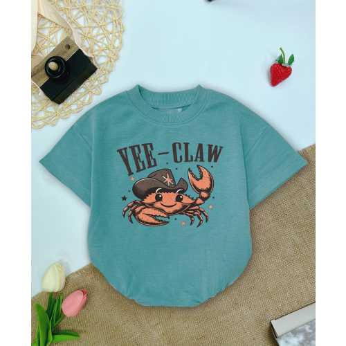Clawfish Summer baby Bubble Romper, Funny Summer Baby Bodysuit, Aesthetic Summer, Vacation Baby Clothes, Ocean Lover, Baby Shower Gift