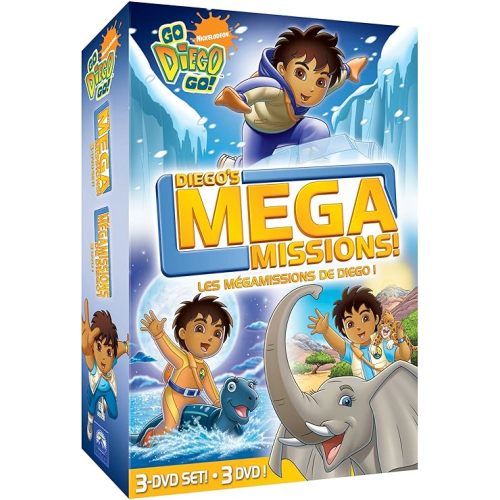Go Diego Go! Diegos Mega Missions! (Safari Rescue / Diego's Arctic Rescue / Moonlight Rescue)