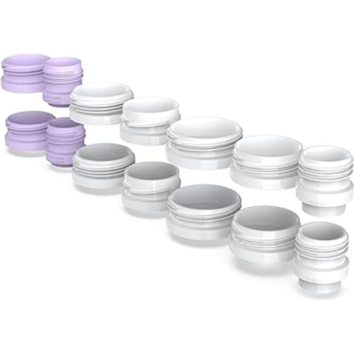 Kiinde Twist Milk Storage Bag Breast Pump and Baby Bottle Direct Pump Adapter Kit for All Major Breast Pump Brands, Leak-Free, Transfer-Free Pumping Directly Into Bag, Multi-Pack