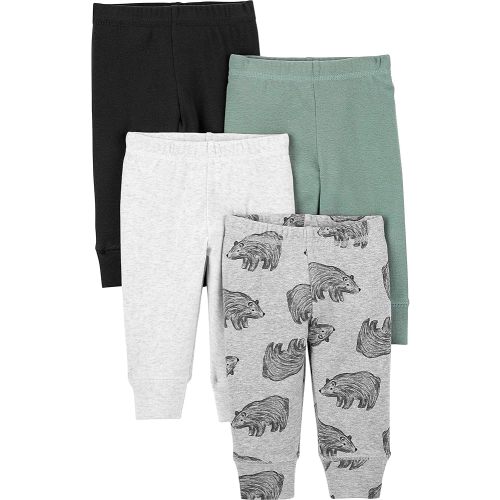 Simple Joys by Carter's Unisex Babies' Pant, Pack of 4