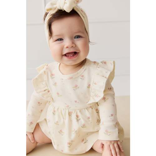 Organic Cotton Vivienne Playsuit - Emilia Egret