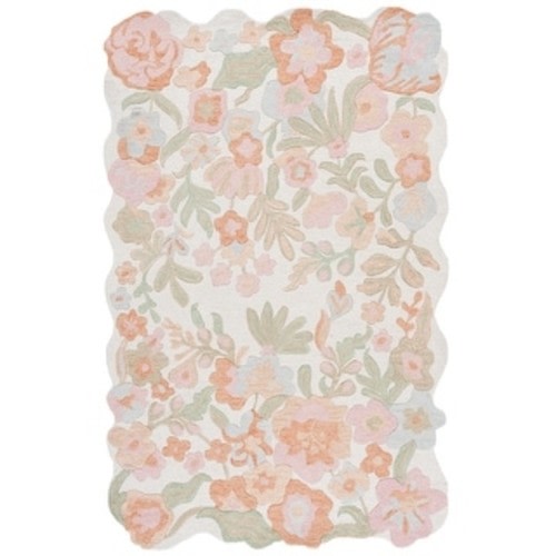 SAFAVIEH Handmade Jardin Radojka Floral Wool Rug
