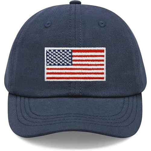 Baby Baseball Cap Toddler Baseball Hat American Flag Hat Infant Hat Baby Ball Cap Kids Baeball Hat Toddler Trucker Hat