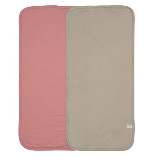 Burp Cloths Pack (2) - Lotus Taupe