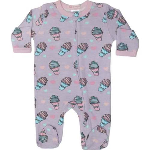 Baby Zipper Footie, Ice Cream