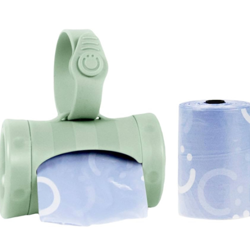 Ubbi On-the-Go Diaper Bag Dispenser for Travel, Retractable Must Have for Newborns, Helpful Baby Accessory, Sage Green