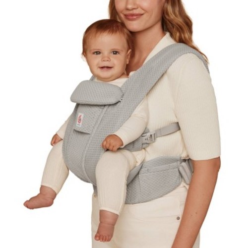 Ergobaby Omni Deluxe Mesh All-in-One Baby Carrier - Pearl Gray