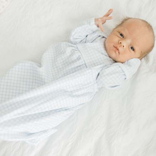 Peek-A-Boo Wishes Gown - Light Blue