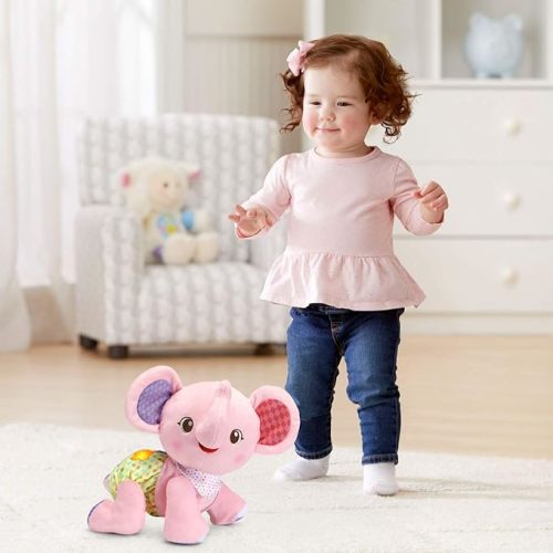 VTech Baby Explore and Crawl Elephant, Pink