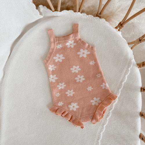 Posy Knit Playsuit