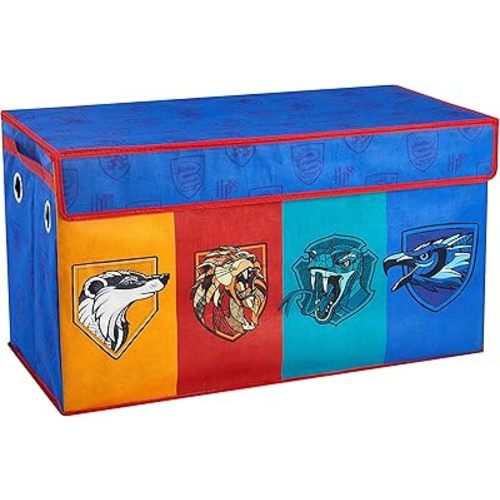 Harry Potter Collapsible Storage Trunk with Lid, 28" W x 16" D x 14.5" H