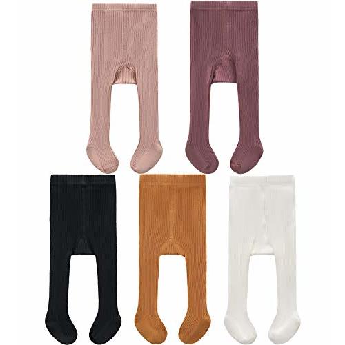 CECORC Baby Girls Tights Toddler Cable Knit Leggings Thick Cotton Infant Stockings Pantyhose 1-10T