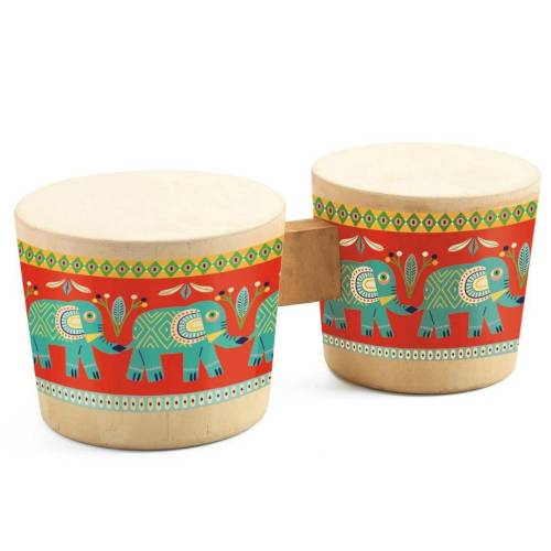 Animambo Bongo Drums Musical Instrument