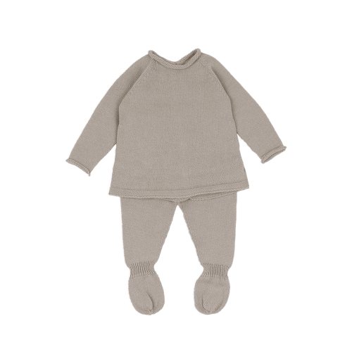 Set Welcome Knit Basic Beige