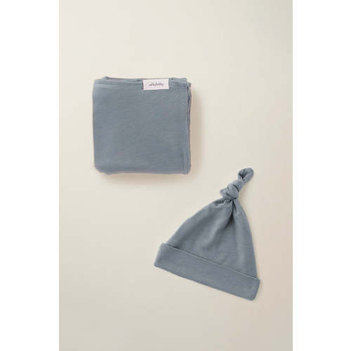 Coastal Swaddle +  Hat Set