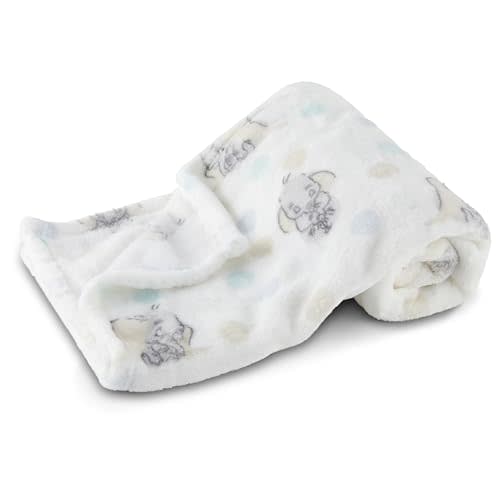 Disney Characters Flannel Fleece Baby Blanket - Soft & Cozy 30x40 Inches, Featuring Mickey Mouse, Minnie Mouse, Winnie The Pooh, and Dumbo