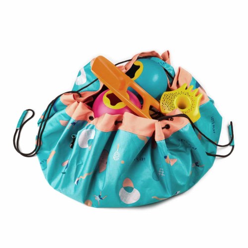 Outdoor storage bag play