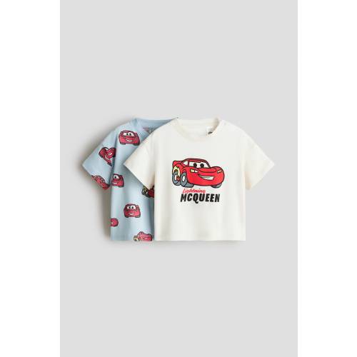 2-PACK PRINTED T-SHIRTS