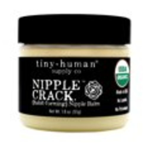 Organic Nipple Cream, Nipple Crack, Lanolin-Free Breastfeeding Nipple Balm, Tiny Human Supply Co
