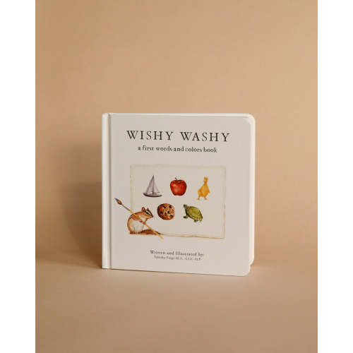 Wishy Washy: A Board Book of First Words and Colors