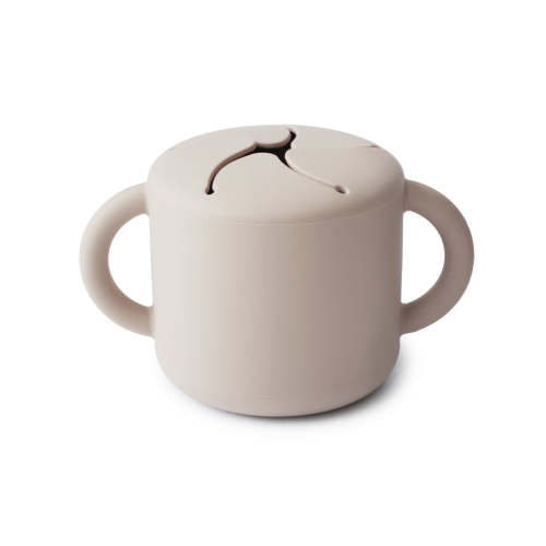 Silicone Snack Cup, Ivory