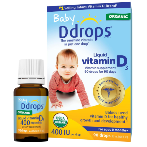 Ddrops Organic Baby Vitamin D Drops