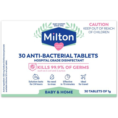 Milton Antibacterial Tablets 30 Pack