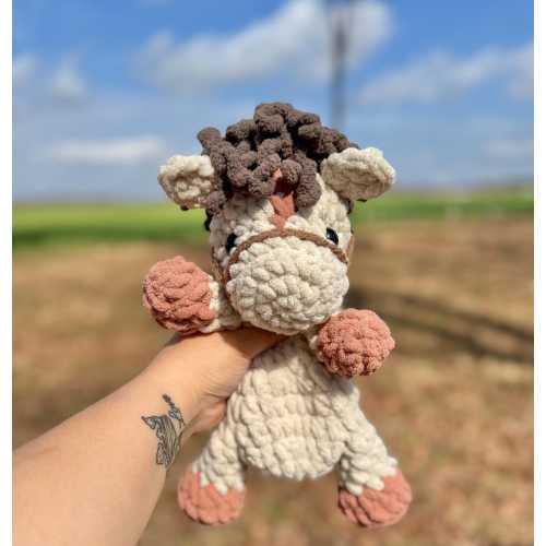 Horse Lovey, Horse Snuggler, Farm Animal, Baby Gift, Baby Shower Gift, Toddler Gift, Boy Gift, Girl Gift, Baby Boy, Baby Girl