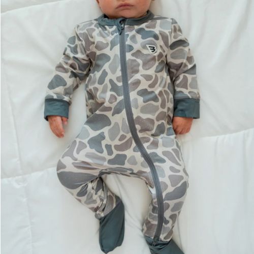 Baby Zip Up - Classic Deer Camo – BURLEBO