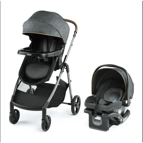 Graco Modes Trio Travel System, Infant Stroller, Hemlock