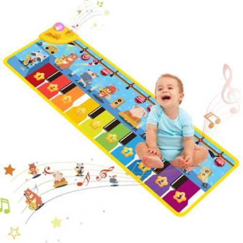 Music Piano Mat - Playmat for Kids, Early Educational Toys, Floor Piano Keyboard Mat