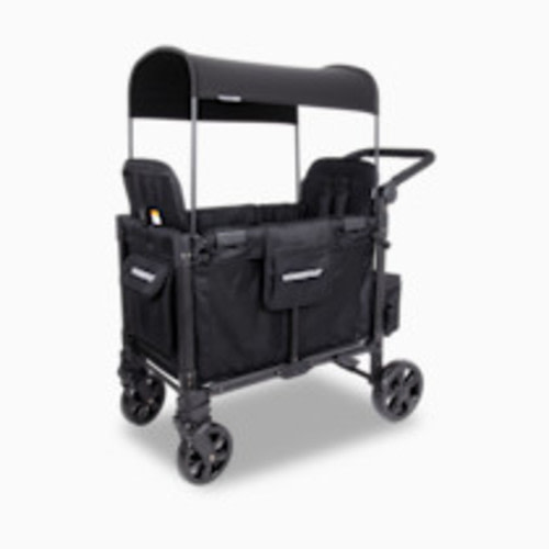 WonderFold Wagon W2 Elite Pro Stroller Wagon - Jet Black