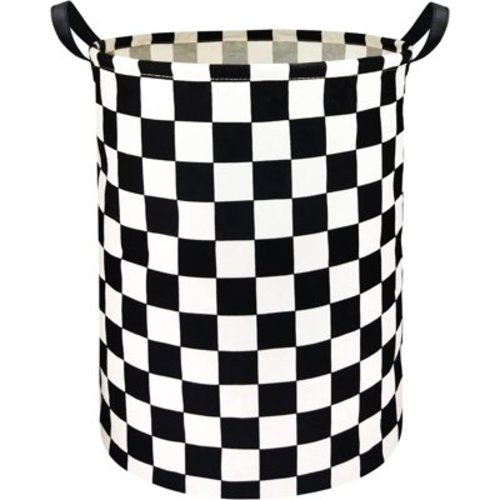 Boys Laundry Basket hamper Hamper Car Toy Organizer Bins for Room Decor,Gift Basket for Bedroom(Racing Flag)