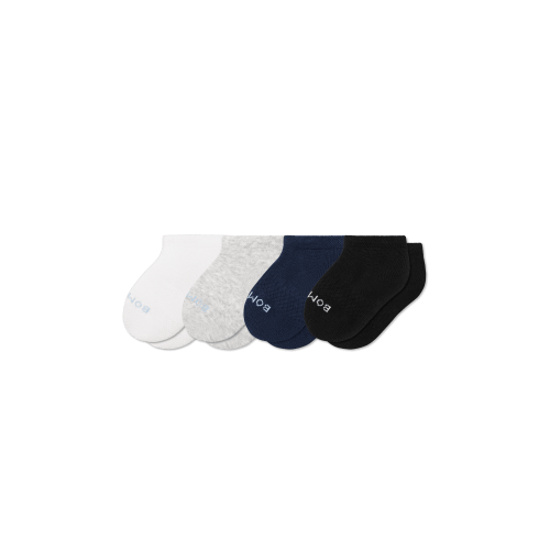 Toddler Lightweight Ankle Sock 4-Pack