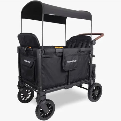 W4 Luxe Pro Quad Stroller Wagon | 4-Seater Kid's Wagon – WONDERFOLD
