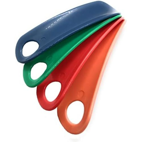 J&C Brands Shoehorn For Kids | Makes Putting On Your Kids Shoes Easy | Great Gift Idea | 4 Pack!