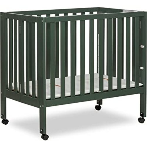 Amazon.com: Dream On Me Jett Non-Full Sze Foldng CRB n Steel Grey Removeable Wheels Adjustable Mattress Support Patent Foldng System 1" Mattress Pad ncluded : Home & Kitchen