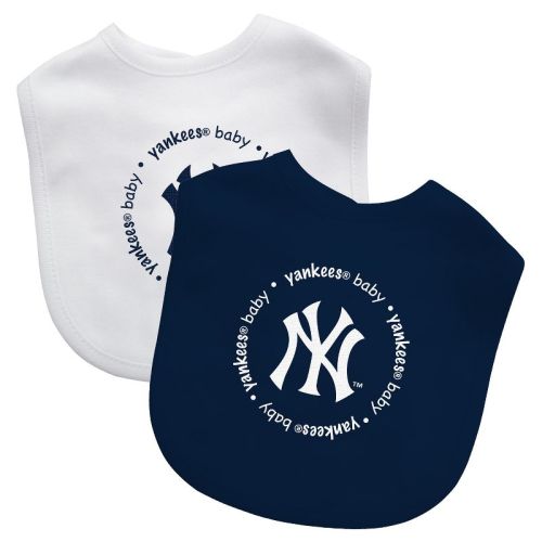 Babyfanatic Officially Licensed Unisex Baby Bibs 2 Pack - Mlb New York Yankees