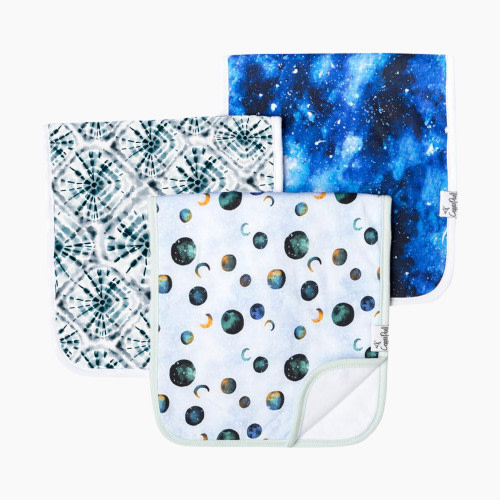 Copper Pearl Burp Cloth Set - Galaxy