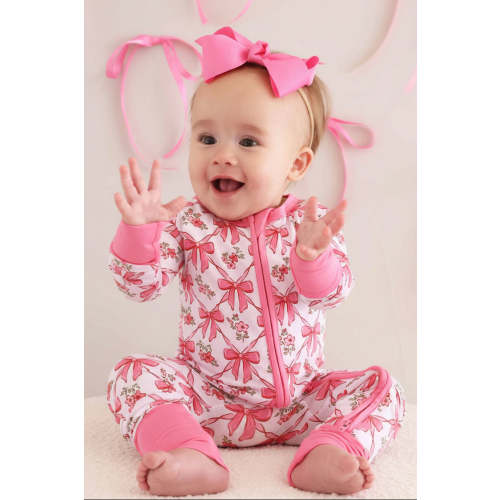 Bow Besties Convertible Zip Romper