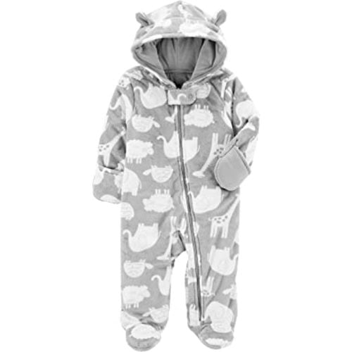 Simple Joys by Carter's Baby Girls' Footed Jumpsuit Pram