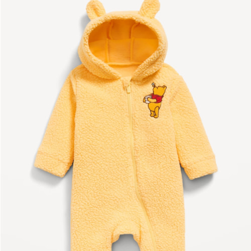 Disney© Winnie the Pooh Sherpa Hooded One-Piece for Baby | Old Navy