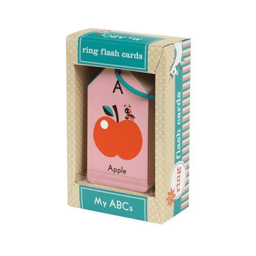 Mudpuppy Ring Flash Cards | My ABC's