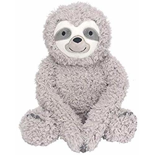 Lambs & Ivy Sloth Plush Gray Stuffed Animal Toy - Speedy