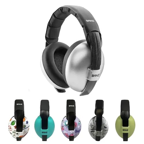 Banz Bubzee Baby Headphones for Noise Protection - Baby Ear Muffs, Newborn Infant & Toddler, 0 to 36 Months, Adjustable